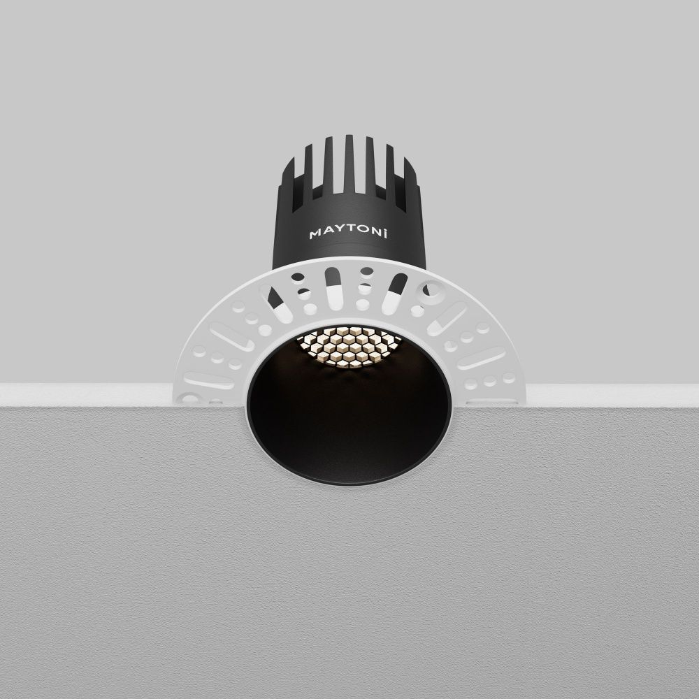Встраиваемый светильник Maytoni DL120-10W-4K-TRS-B