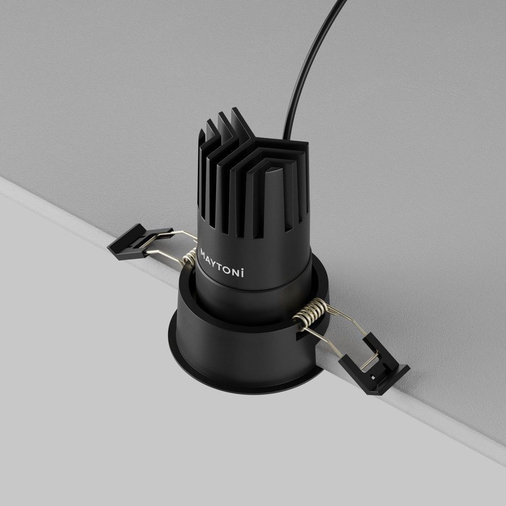 Встраиваемый светильник Maytoni DL116-10W-2.7K-B