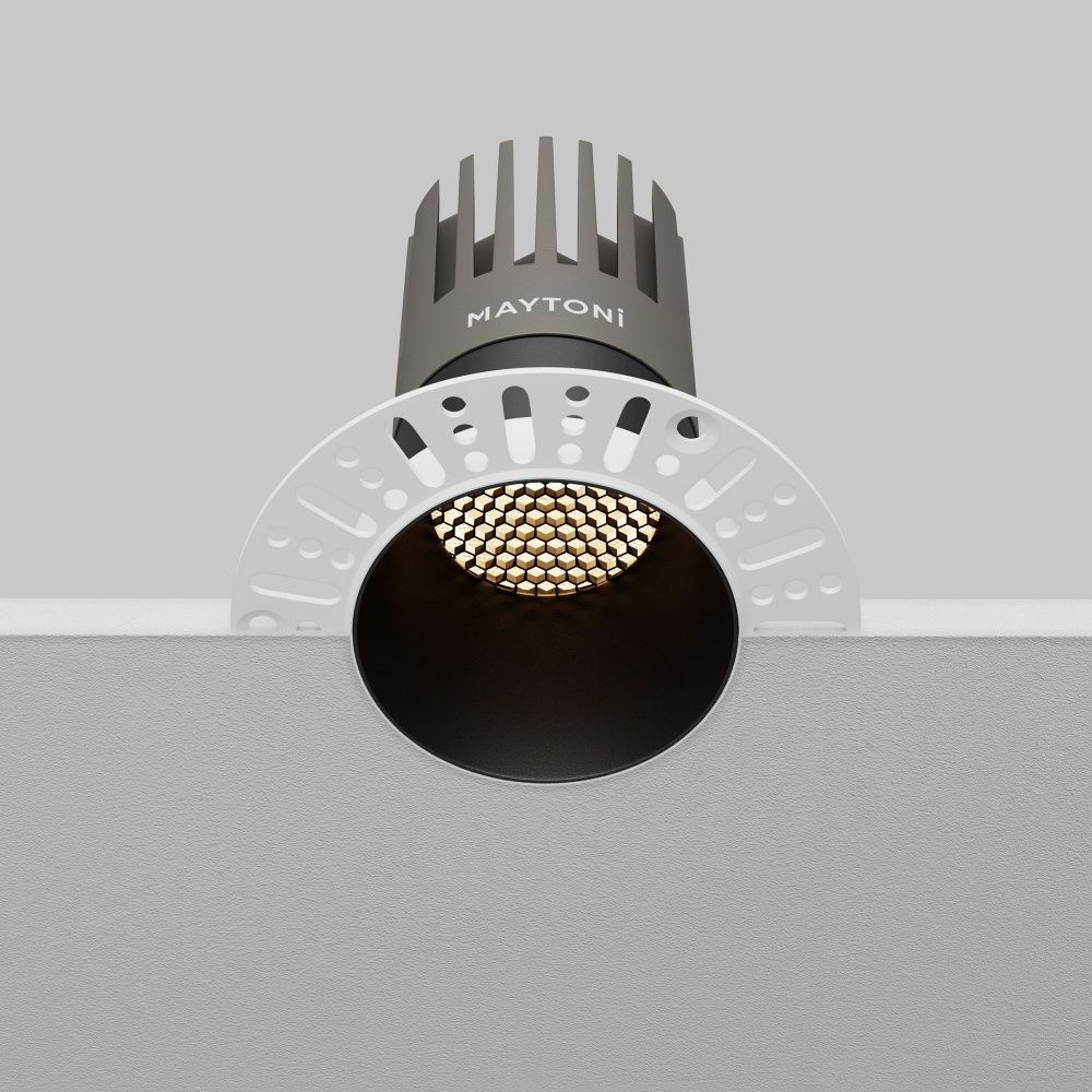 Встраиваемый светильник Maytoni DL122-15W-3K-TRS-B