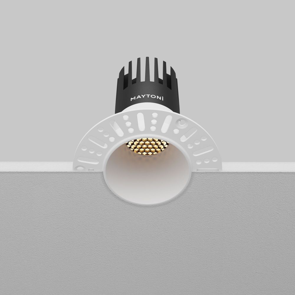 Встраиваемый светильник Maytoni DL120-10W-2.7K-TRS-W