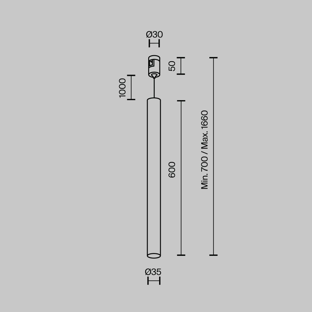 Трековый светильник Maytoni TR156-1-5W4K-BS