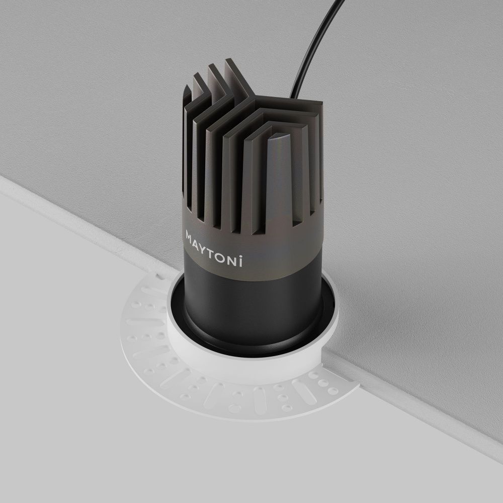 Встраиваемый светильник Maytoni DL122-15W-3K-TRS-B