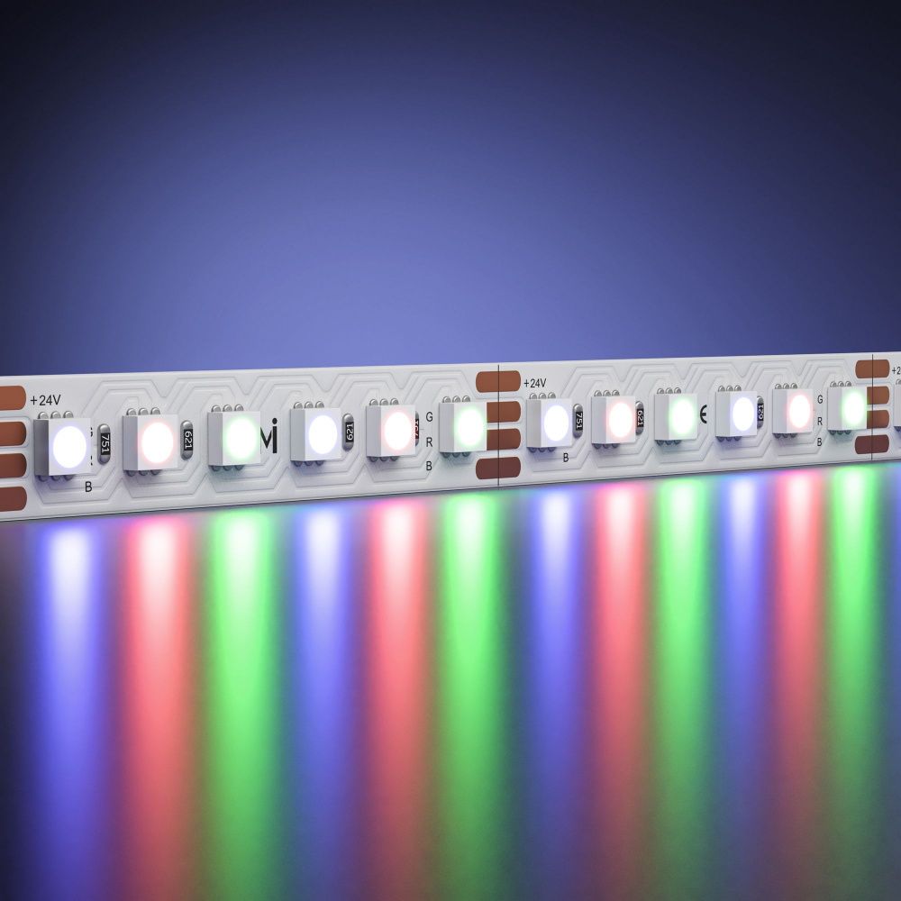 Светодиодная лента Ultra 24В 3838 14,4Вт/м RGB 5м IP 20 201131
