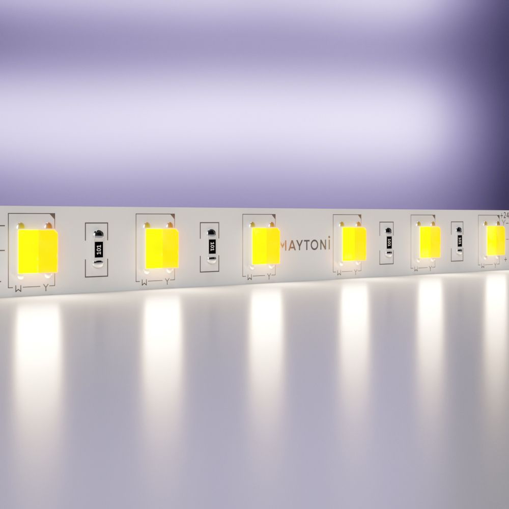Светодиодная лента 24В 5050 14,4Вт/м MIX 5м IP20