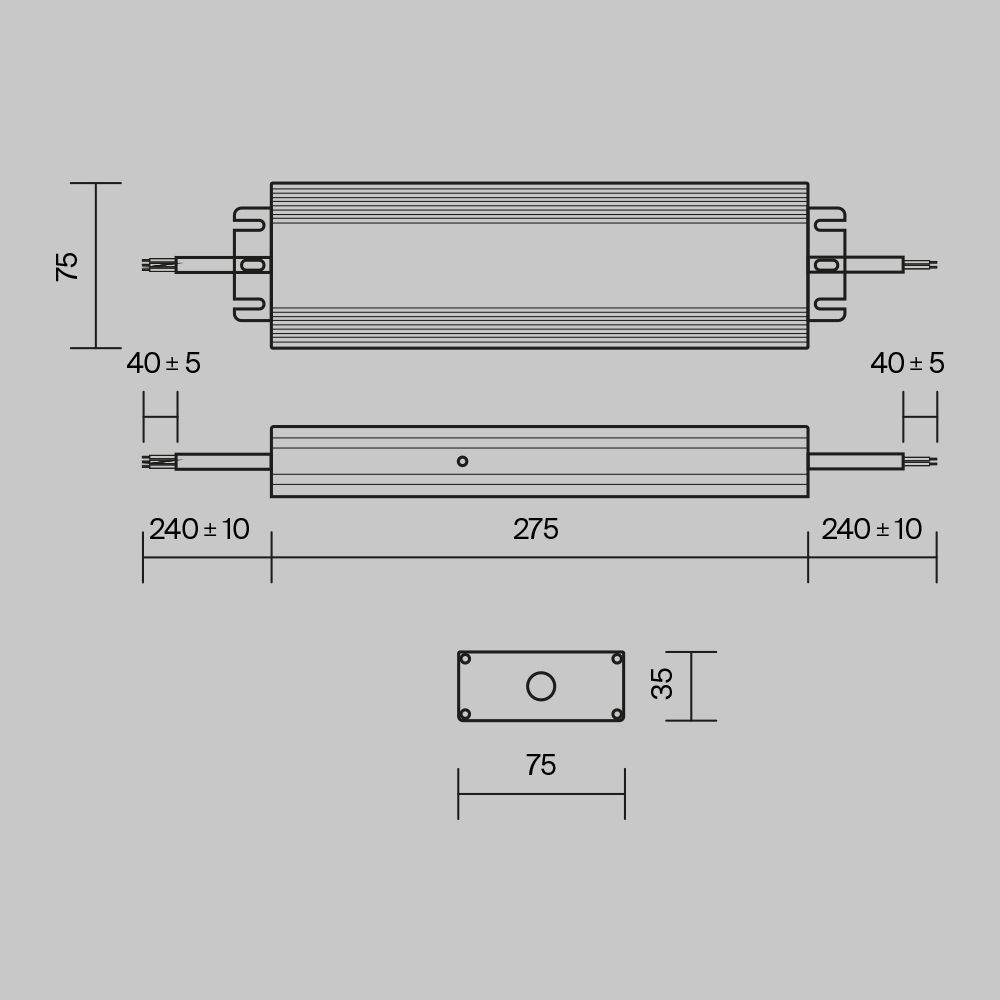 Блок питания Maytoni PSL008-300W-48V-IP67
