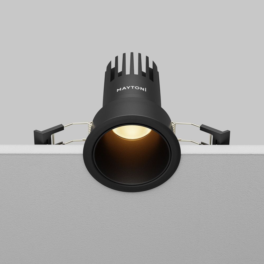 Встраиваемый светильник Maytoni DL116-10W-2.7K-B