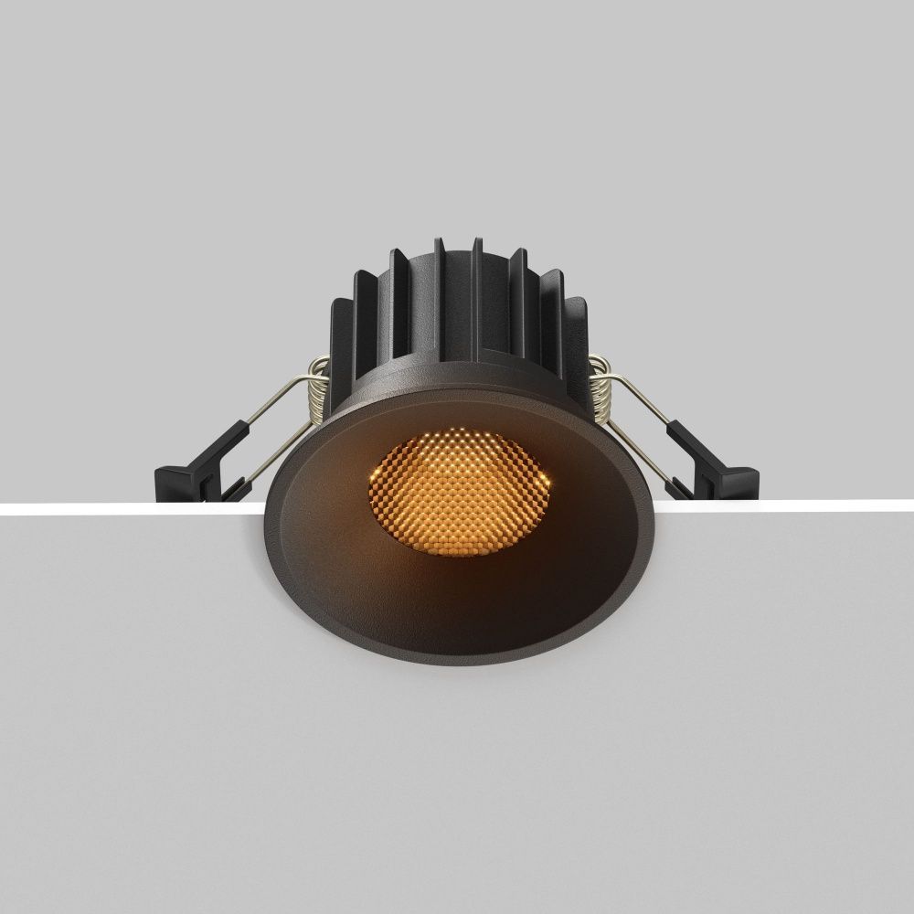 Встраиваемый светильник Maytoni DL058-12W2.7K-B