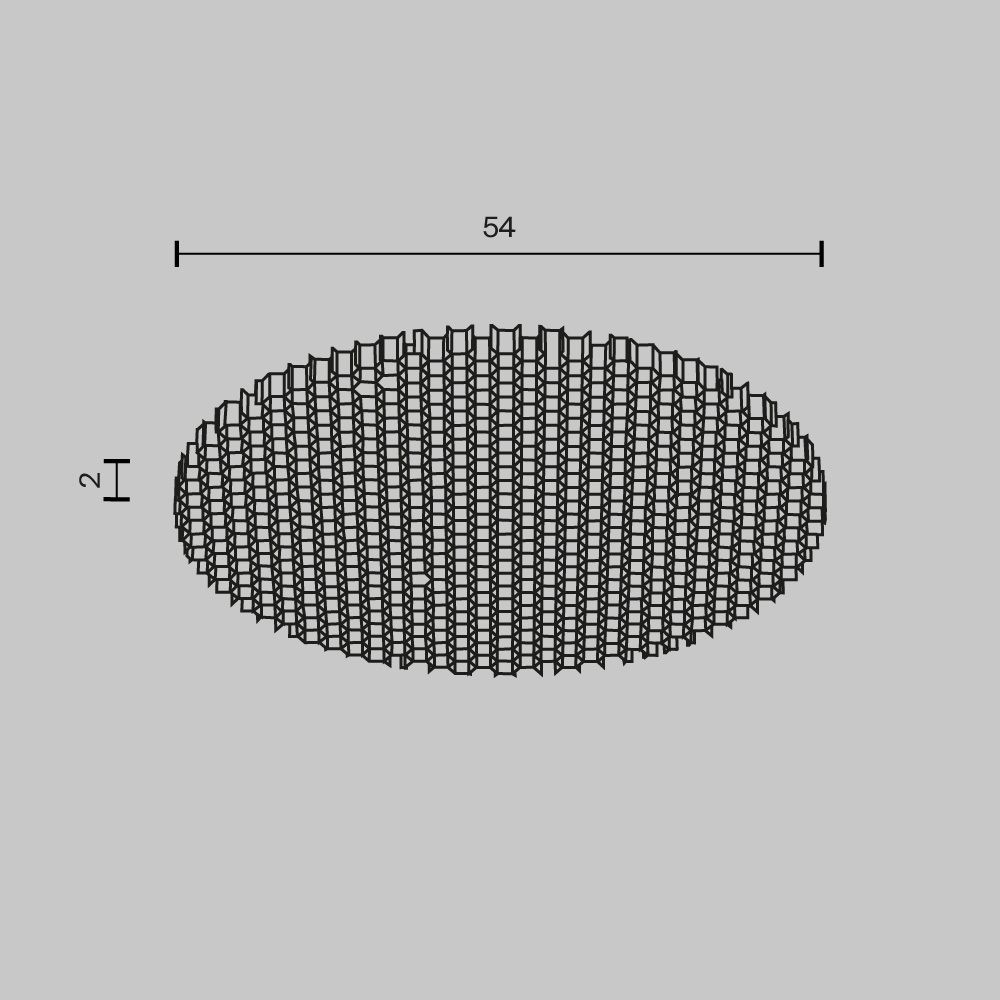 Светофильтр HoneyComb ⌀54мм для Focus Led 20Вт