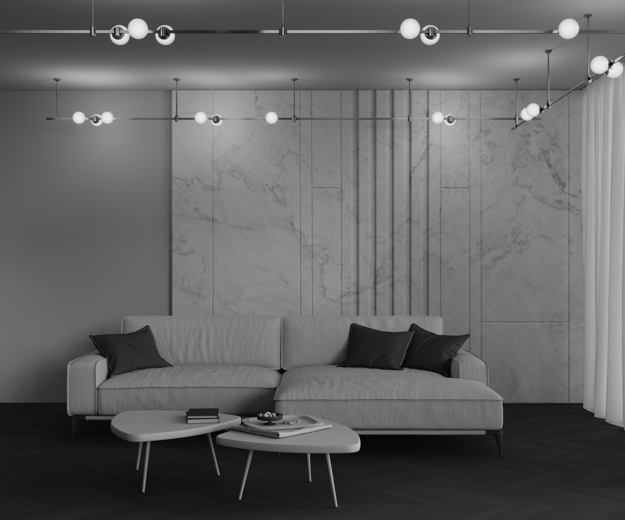 Трековый светильник Maytoni TR229-1-5W3K-BS