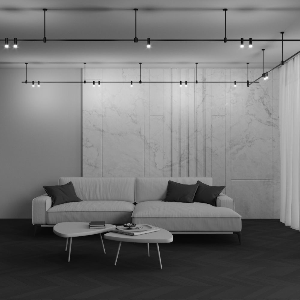 Трековый светильник Maytoni TR145-1-3W3K-W-B