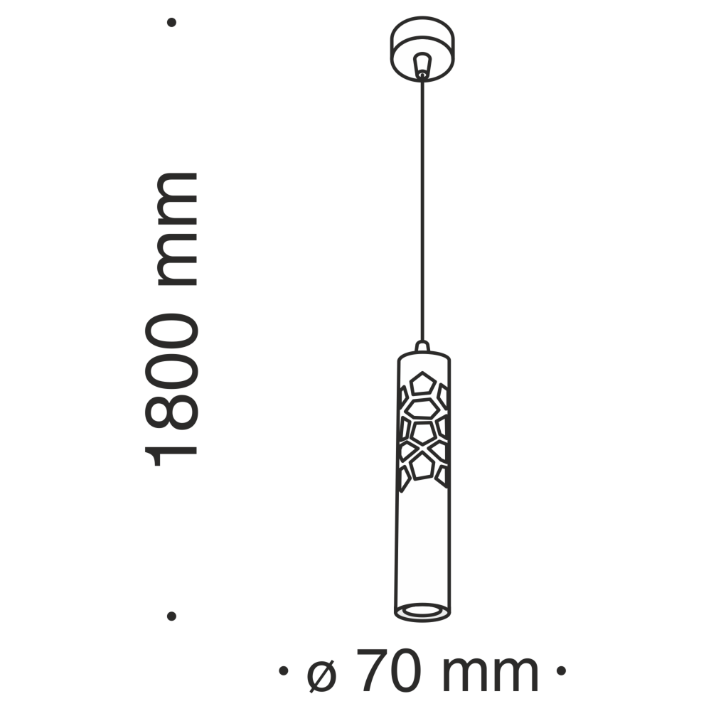 Подвесной светодиодный светильник Maytoni Torre P037PL-L11W4K
