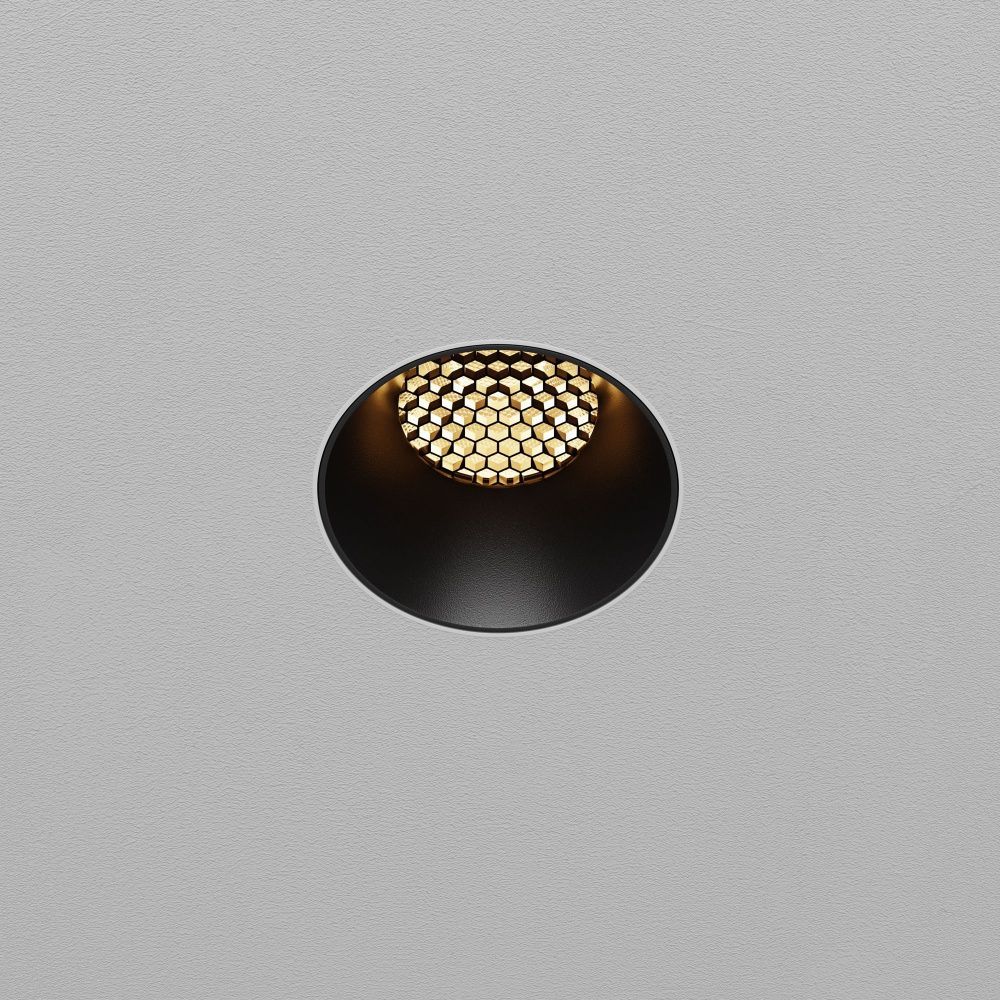 Встраиваемый светильник Maytoni DL124-10W-2.7K-TRS-B