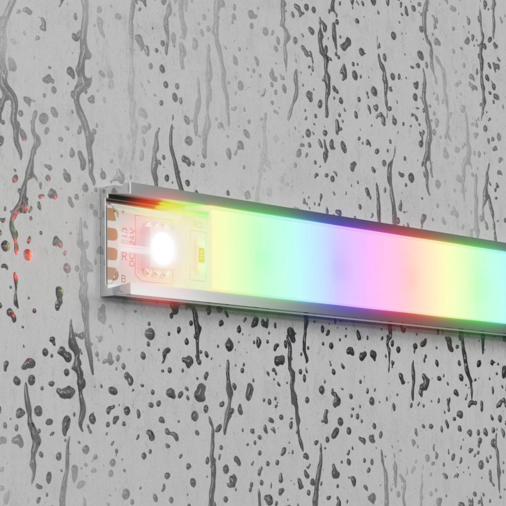 Светодиодная лента 24В 5050 14,4Вт/м RGB 5м IP65