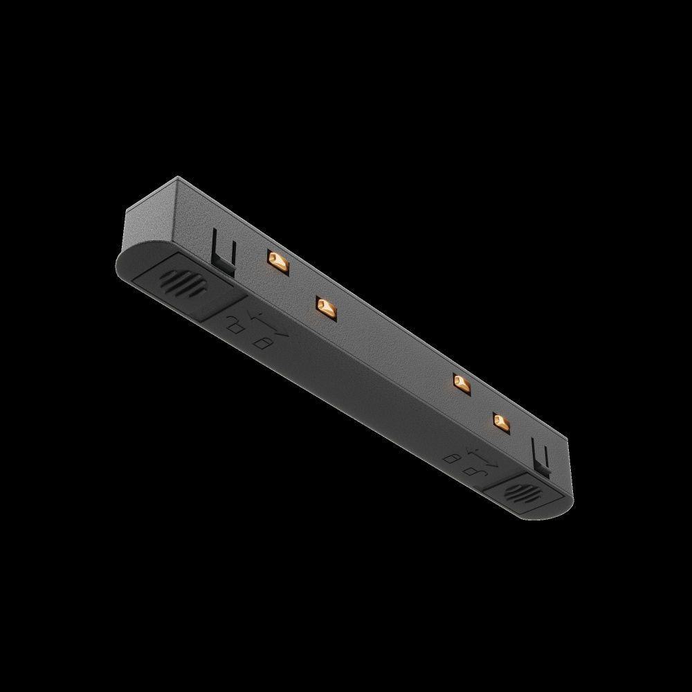 Коннектор питания прямой Exility черный TRA034PC-42B