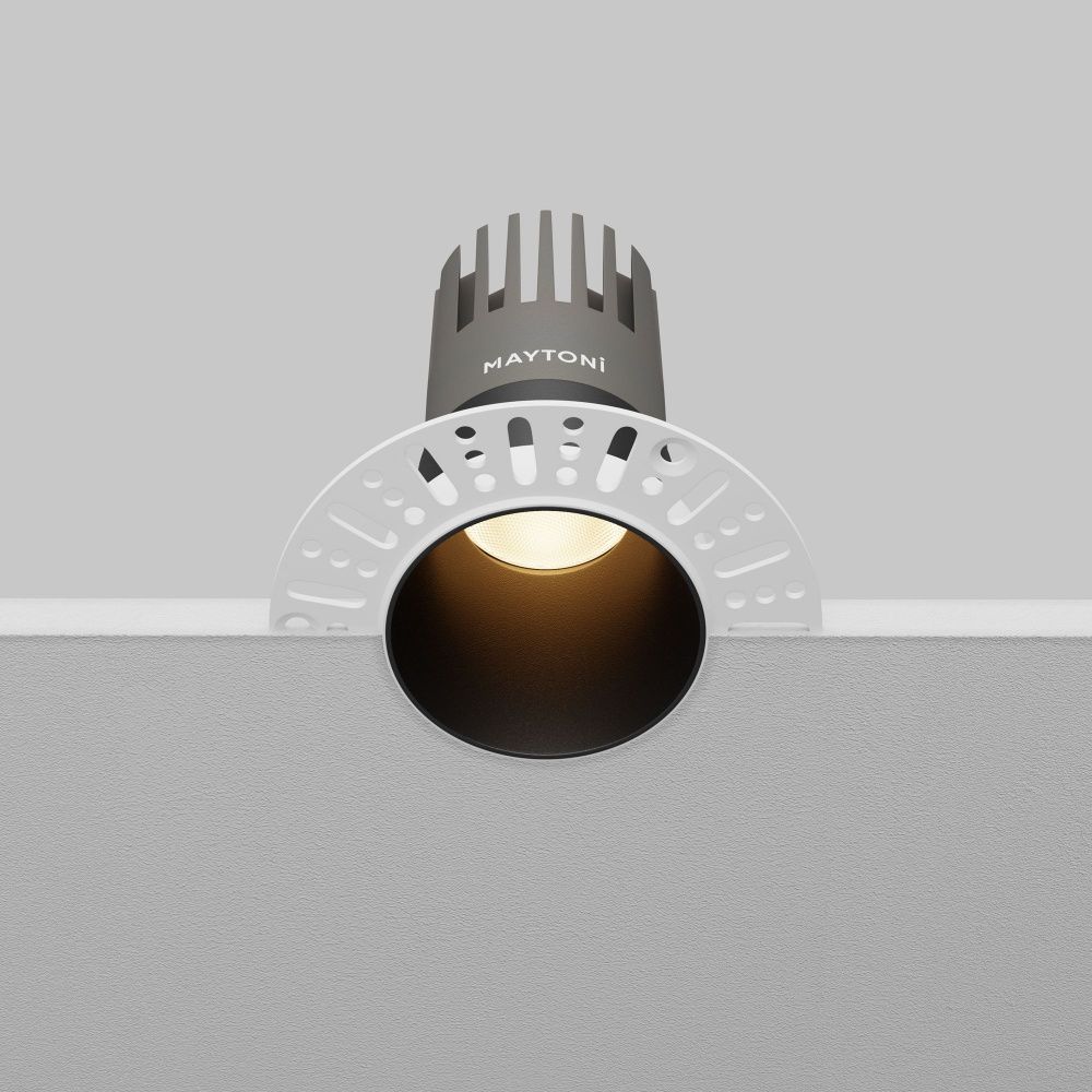Встраиваемый светильник Maytoni DL120-10W-3K-TRS-B
