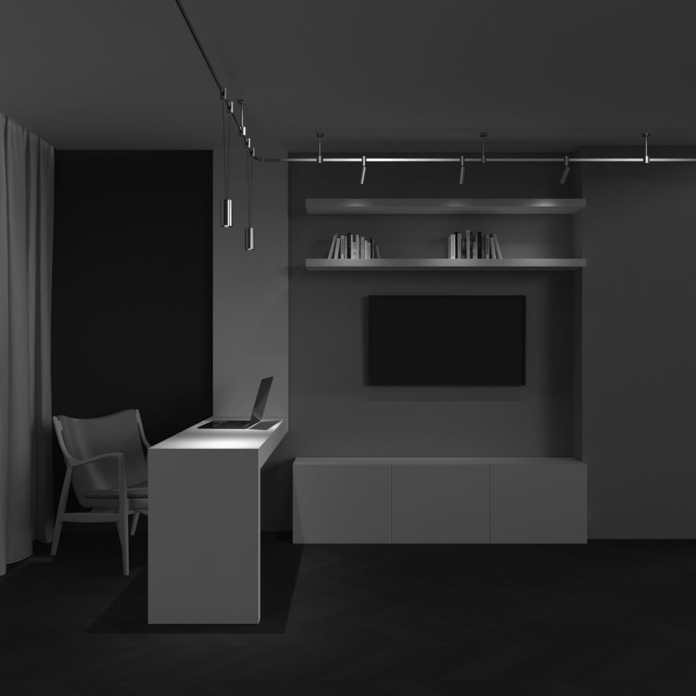 Трековый светильник Maytoni TR157-1-12W4K-BS