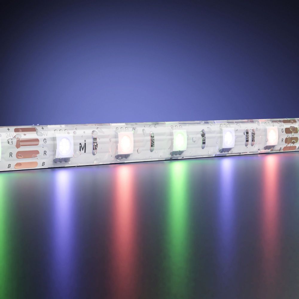 Светодиодная лента Ultra 24В 5050 14,4Вт/м RGB 5м IP 65 201140