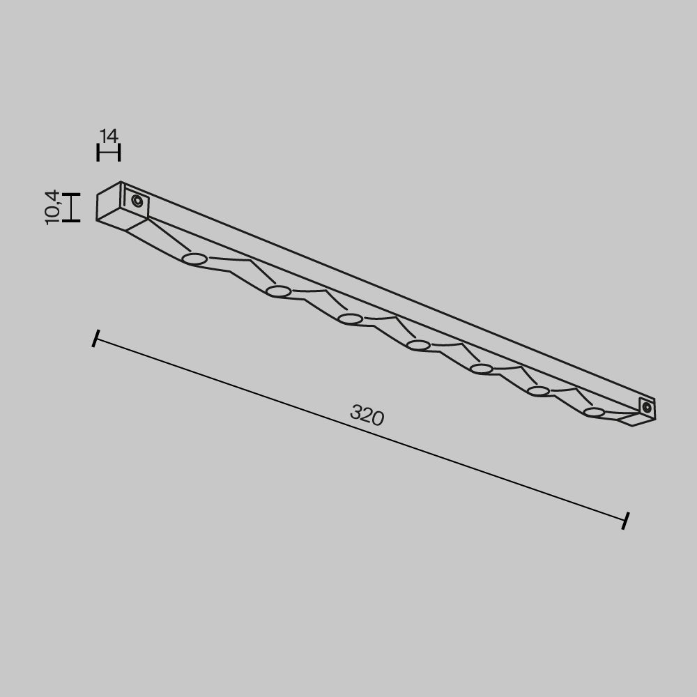 Трековый светильник Maytoni TR175-1-12WTW-M-B