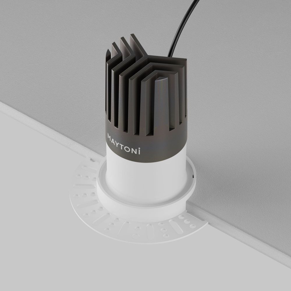 Встраиваемый светильник Maytoni DL122-15W-3K-TRS-W