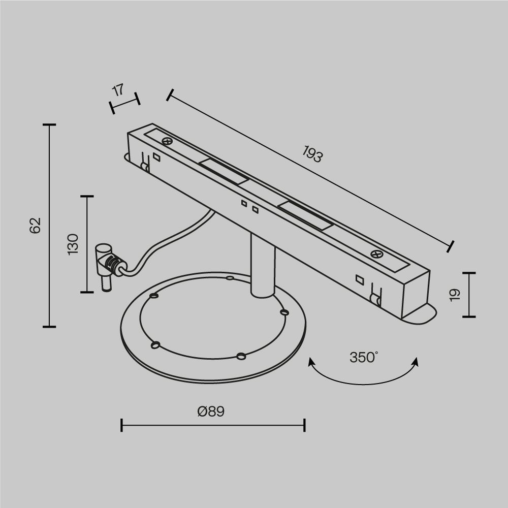 Коннектор для Яндекс Станции Мини TRA034CVC-B