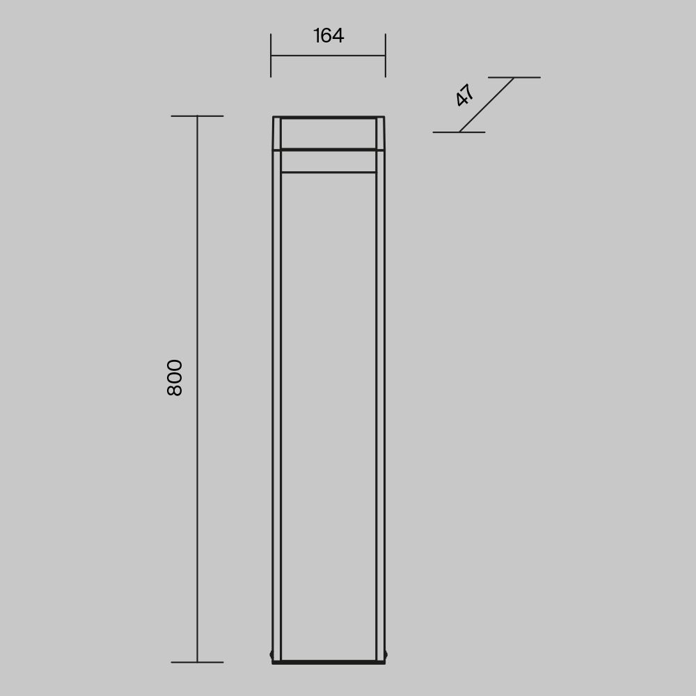 Ландшафтный светильник Maytoni O444FL-L13GF3K2