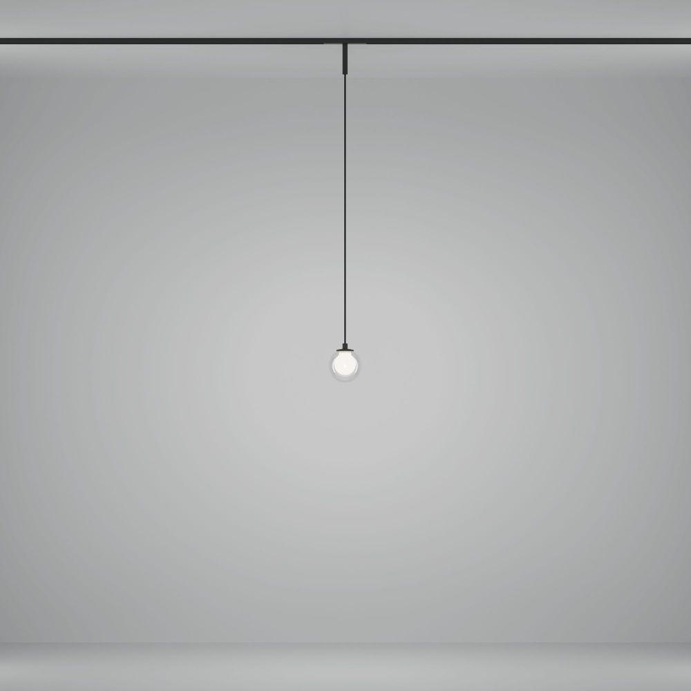 Трековый подвесной светильник Maytoni TR181PL-1-4WTW-B