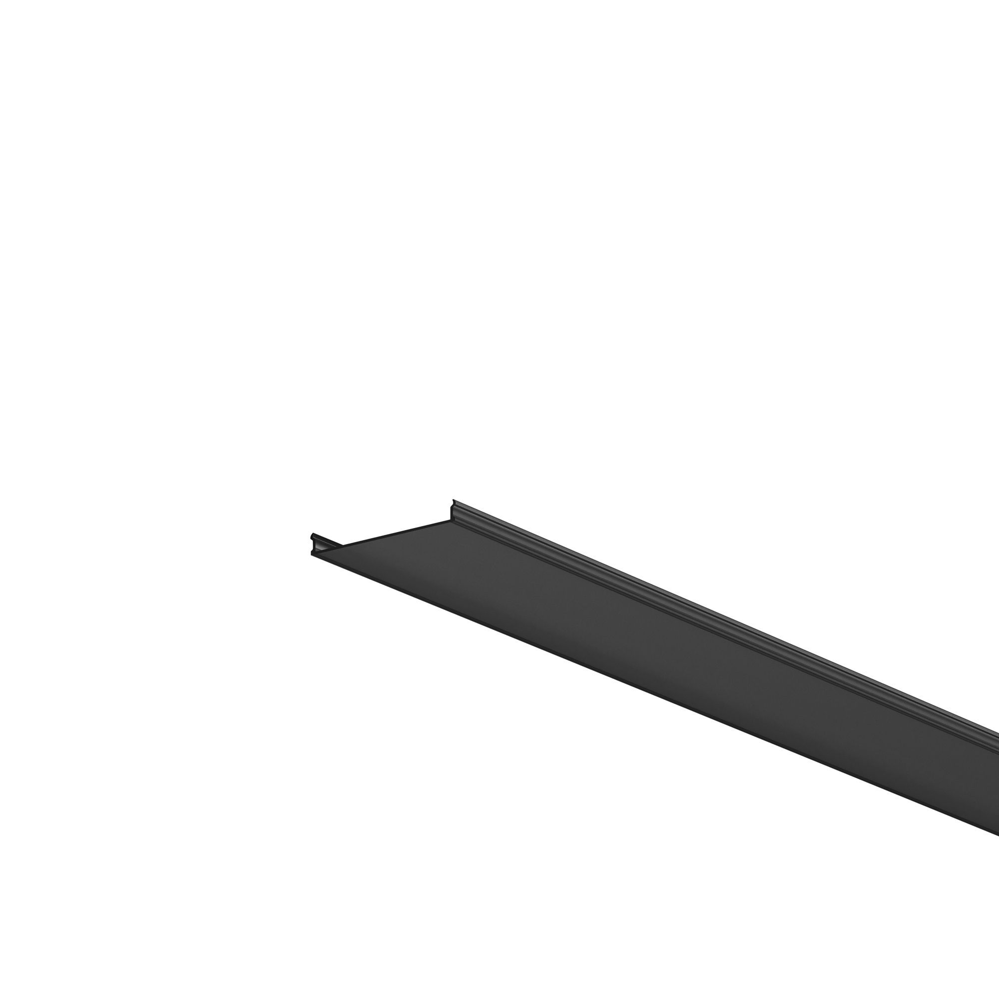 Рассеиватель для профиля 50x50 (Чёрный, 3 м), ALM-5050T-B-DF-3M 642049