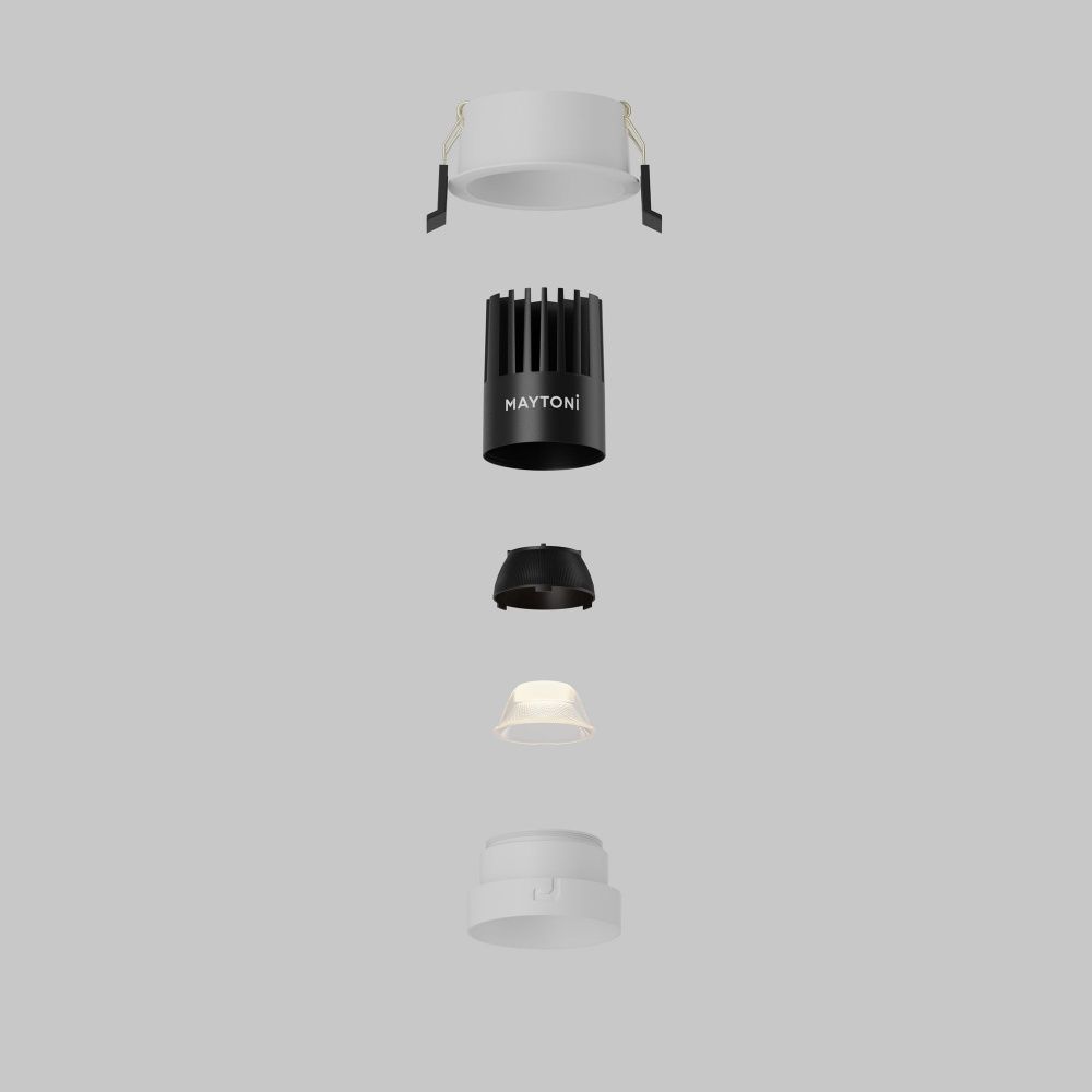 Встраиваемый светильник Maytoni DL115-10W-2.7K-W