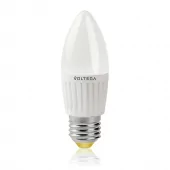 Лампа светодиодная Voltega E27 6.5W 2800К свеча матовая VG1-C2E27warm6W 4690