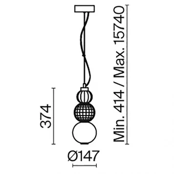 Подвесной светильник Maytoni P069PL-L16G3K фото