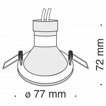 Встраиваемый светильник Maytoni Metal DL009-2-01-CH фото