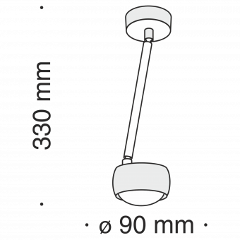 Потолочный светодиодный светильник Maytoni Lens MOD072CL-L8W3K фото
