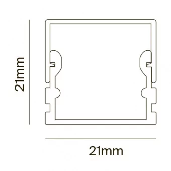 Комплектующие к светодиодной ленте Led Strip ALM007S-2M фото