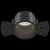 Встраиваемый светильник Maytoni Reif DL048-01B фото