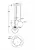Подвесной светильник Maytoni MOD521PL-03G фото