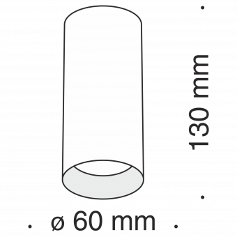 Потолочный светильник Technical C010CL-01CH фото