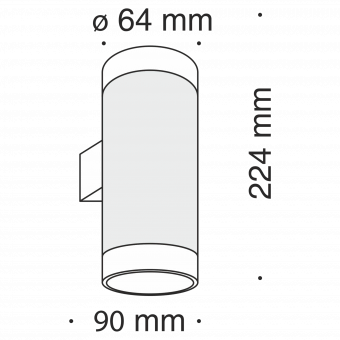 Настенный светильник (бра) Technical C027WL-L10W фото
