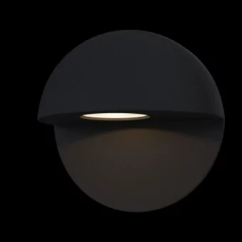 Уличный настенный светодиодный светильник Maytoni Mezzo O033WL-L3B3K фото