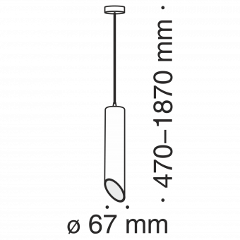 Подвесной светильник Maytoni Vela P027PL-01W фото
