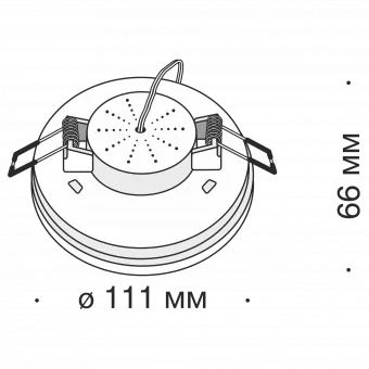 Встраиваемый светильник Technical DL297-6-6W-W фото
