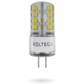 Лампа светодиодная филаментная Voltega G4 2.5W 4000К прозрачная VG9-K1G4cold2W 6984 фото